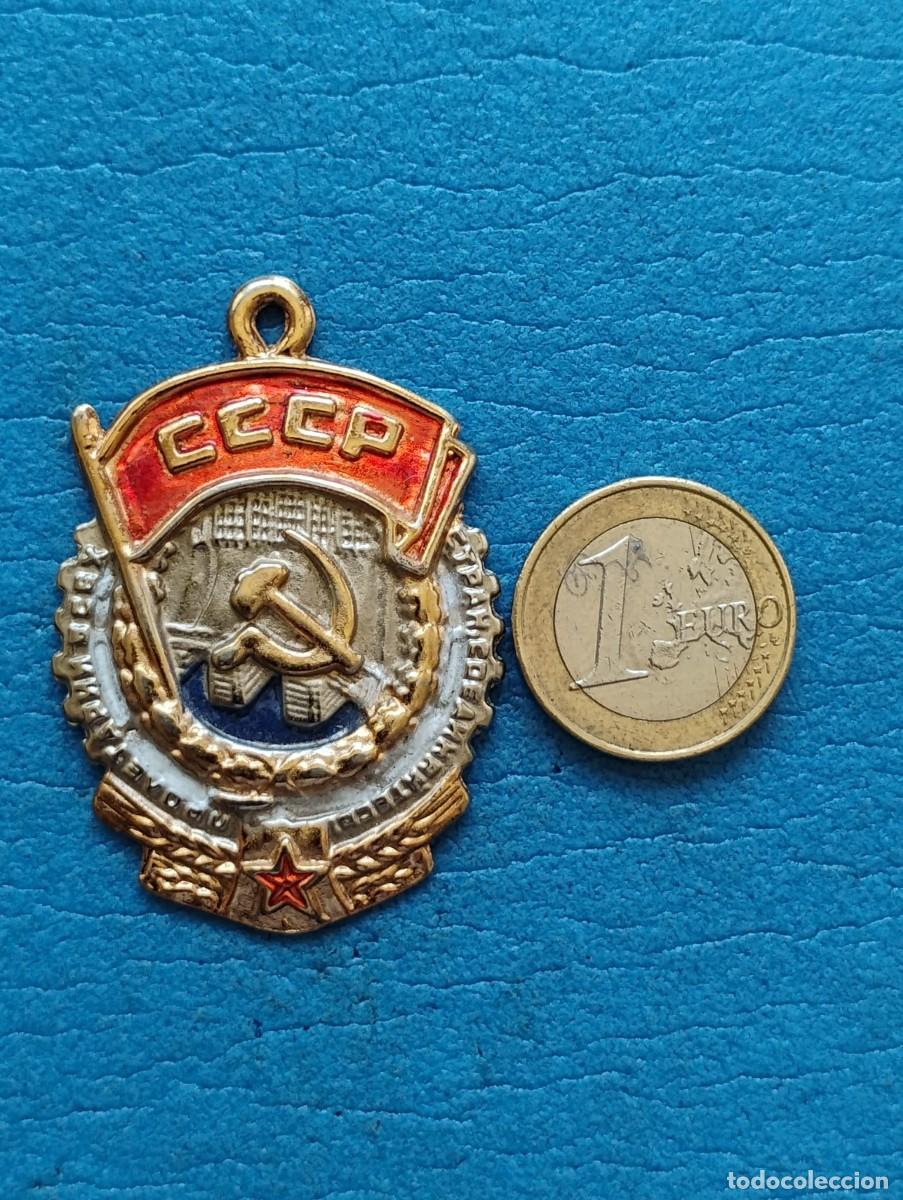 Militaria: MEDALLA DE LA URSS (CCCP) ORDEN SOVIETICA DE LA BANDERA ROJA DEL TRABAJO