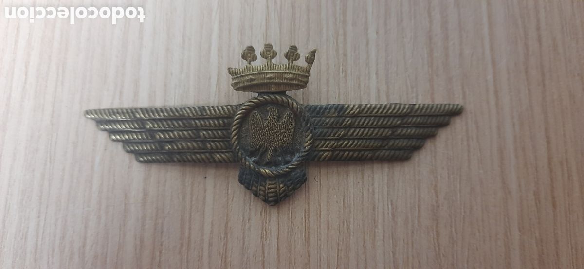 Militaria: ROKISKI INSIGNIA PILOTO GUERRA CIVIL A&Ntilde;OS 40