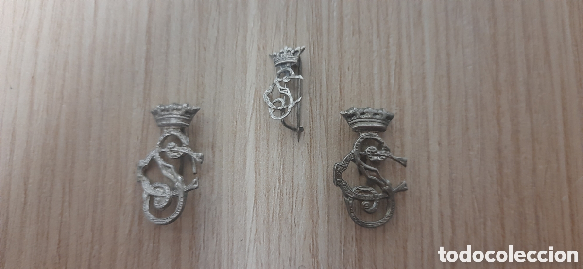 Militaria: insignias cuerpo seguridad epoca franco