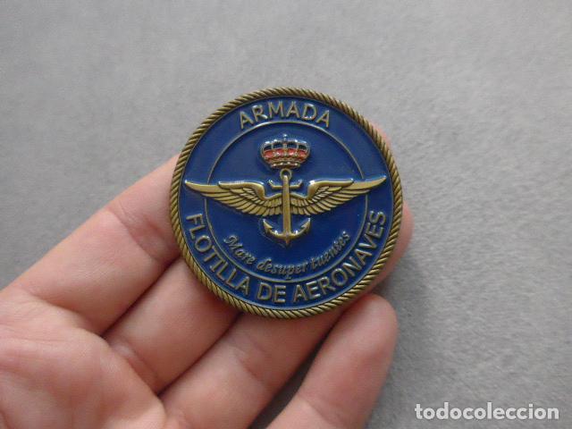 Militaria: Medalla original de la Armada espa&ntilde;ola, Flotilla de aeronaves, nadador rescate, CESEDEN.