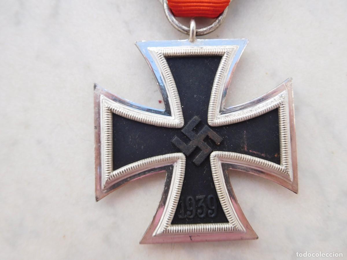 Militaria: Alemania III Reich. Cruz de hierro de segunda clase marcada 3 en la anilla
