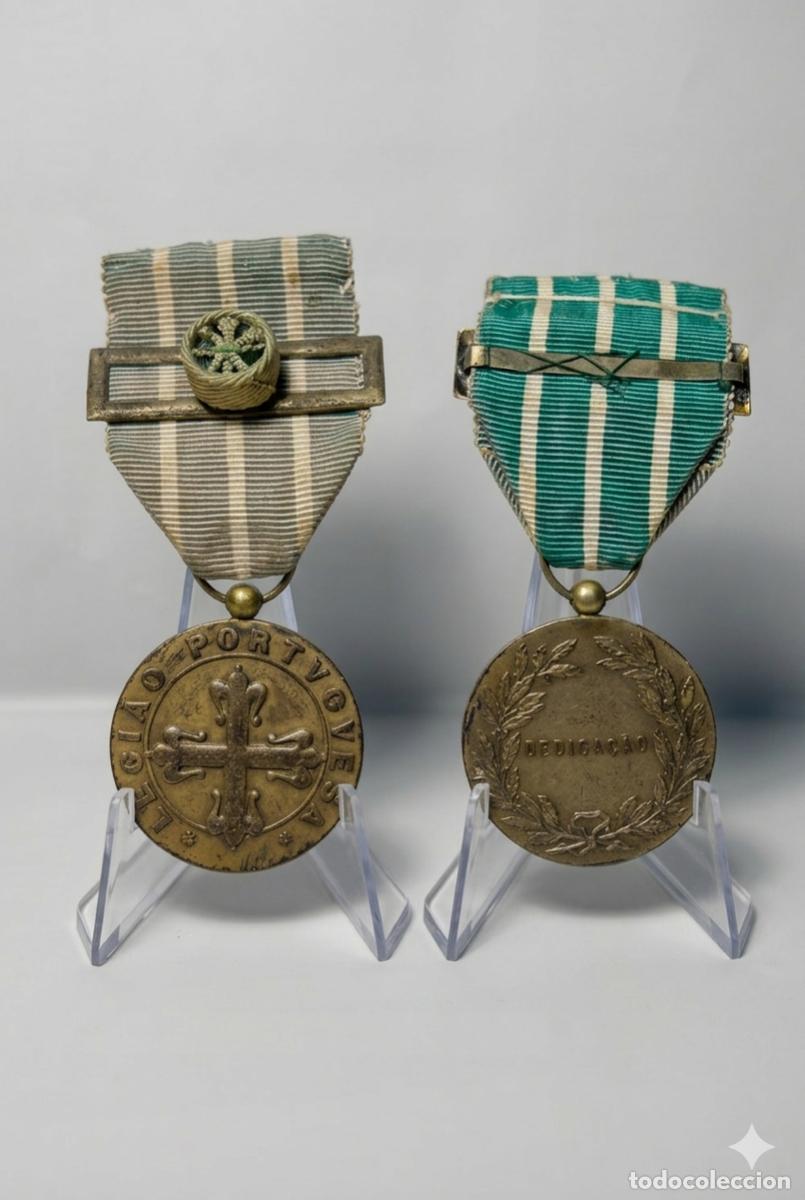 Militaria: Medalla merito militar Portugal antigua