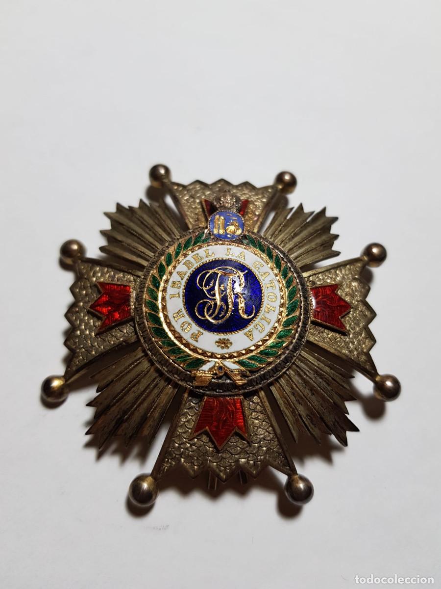 Militaria: ANTIGUA MEDALLA POR ISABEL LA CATOLICA