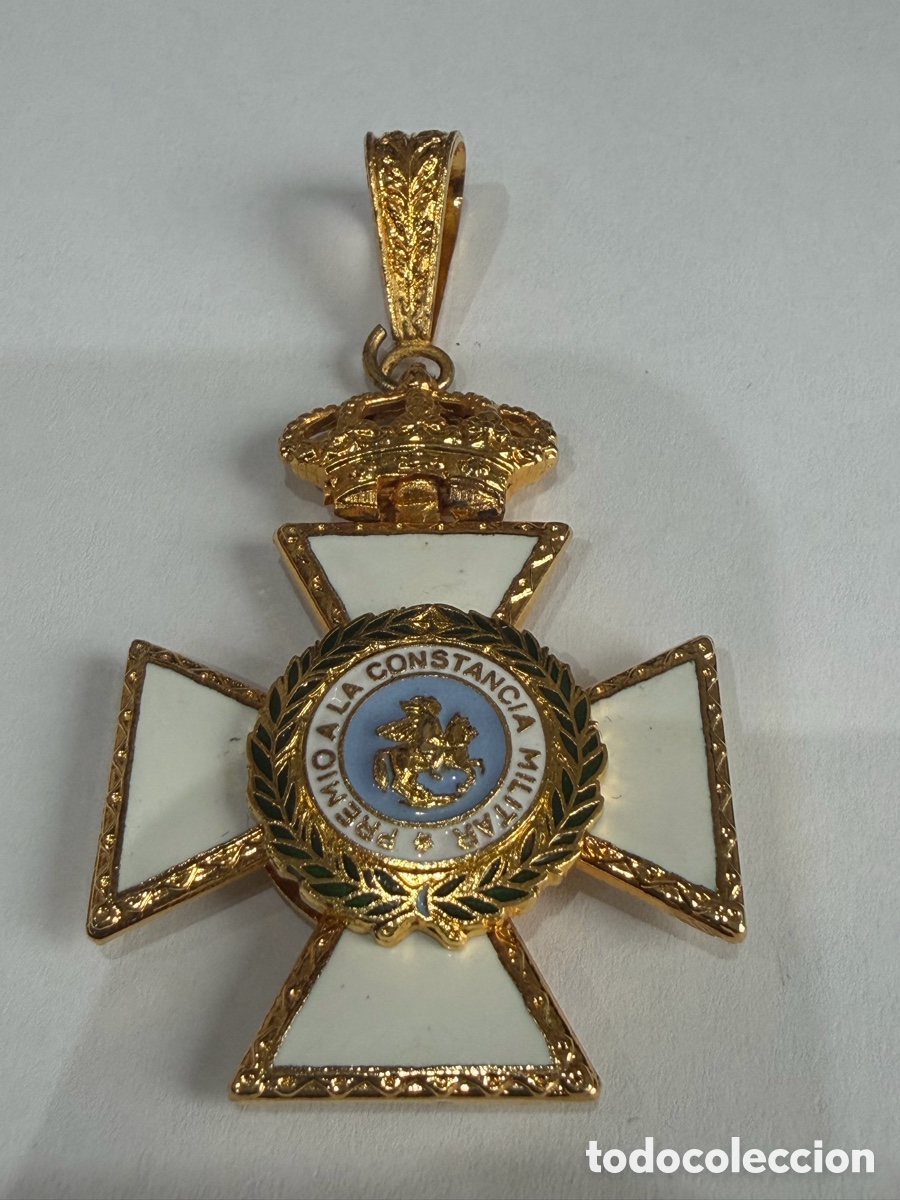 Militaria: Encomienda Medalla Cruz San Hermenegildo - &Eacute;poca de Juan Carlos I -