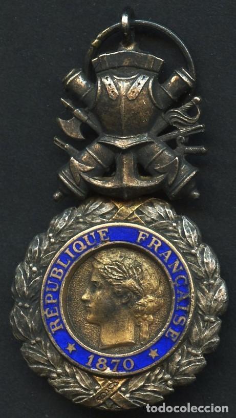 Militaria: FRANCIA, MEDALLA MILITAR DE PLATA, VALOR Y DISCIPLINA, 1870, 1940