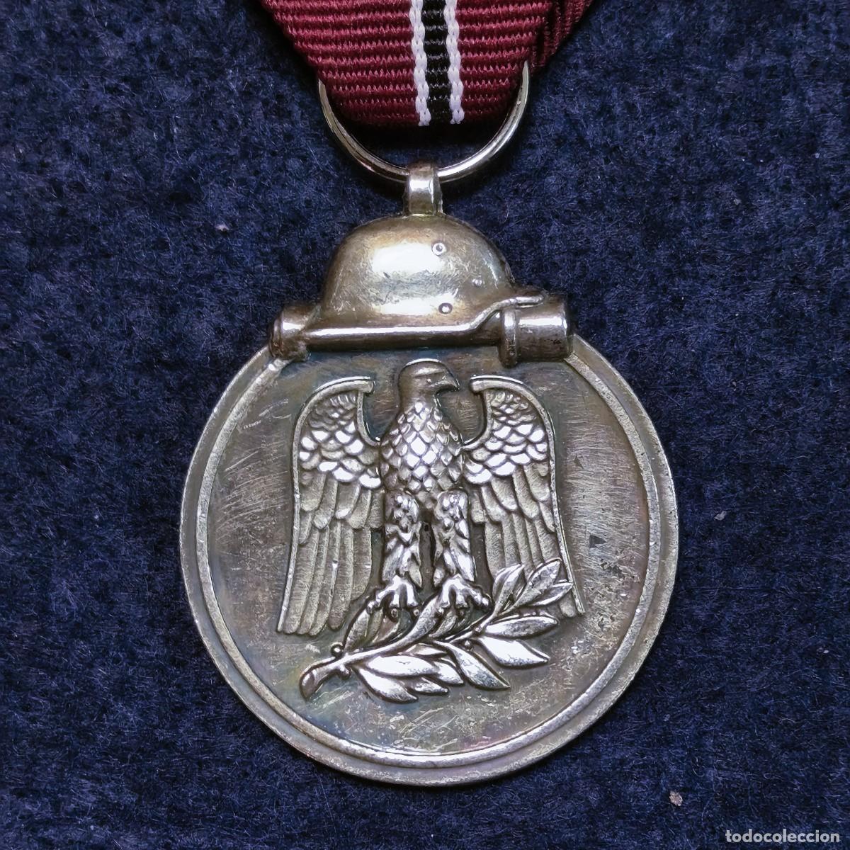 Militaria: MEDALLA DE LA CAMPA&Ntilde;A DE INVIERNO 1941/42 DESNAZIFICADA