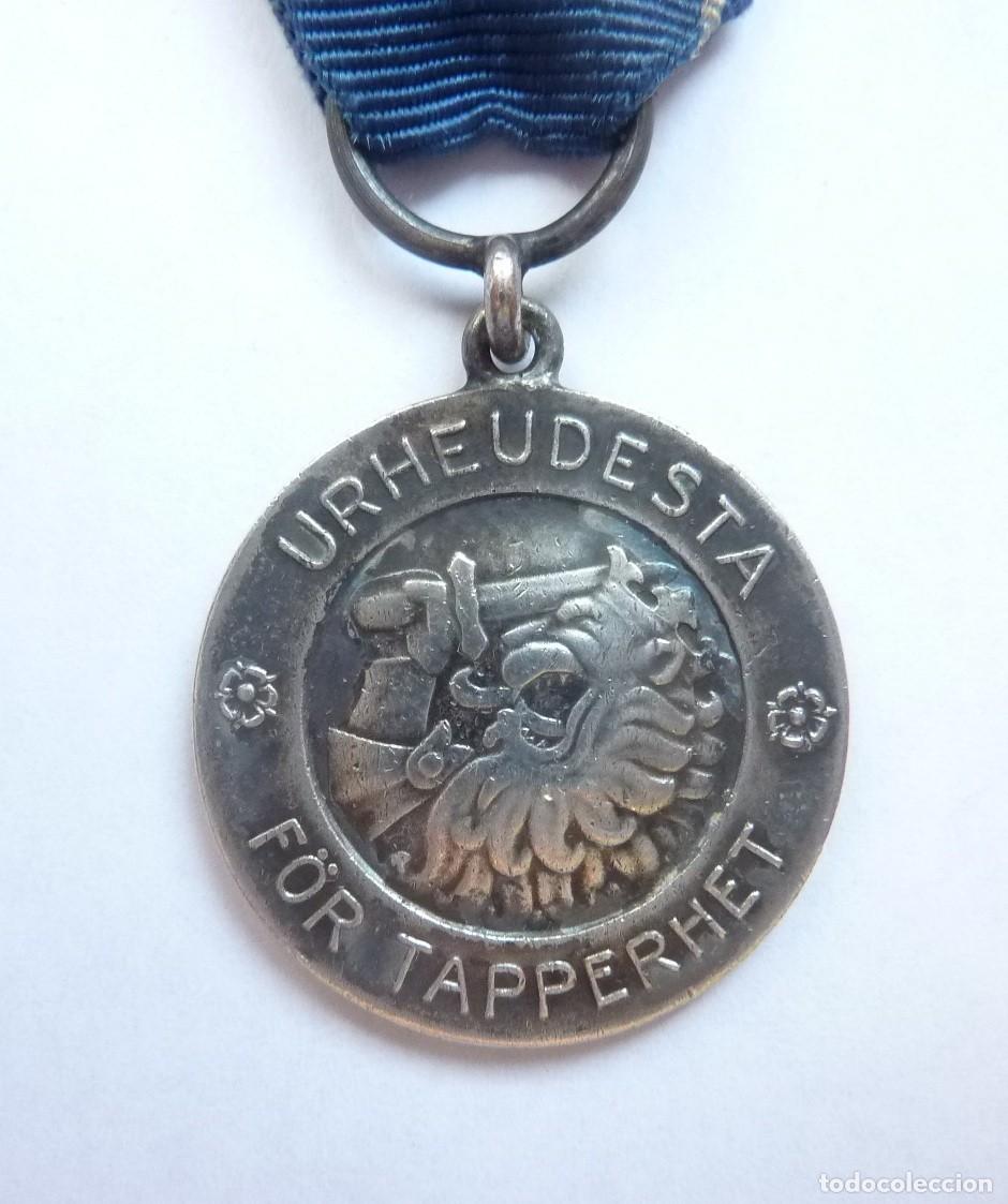 Militaria: Finlandia 1939: Medalla al valor de la Orden de la Libertad, de 1&ordf; clase - Segunda Guerra Mundial