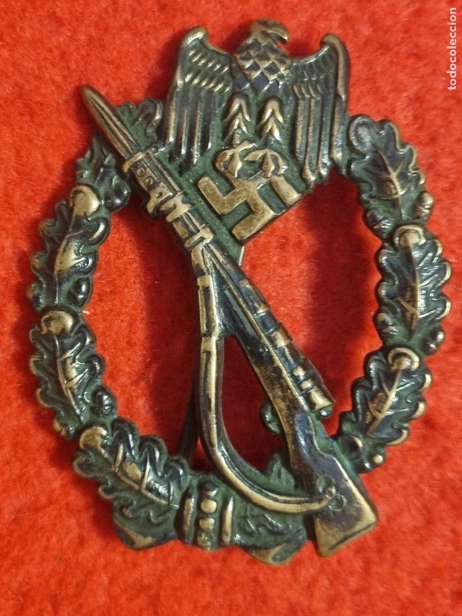 Militaria: MEDALLA CONDECORACION NAZI ALEMANIA ASALTO DE INFANTERIA 2&ordf; GUERRA MUNDIAL POSIBLE REPRODUCCION KV1