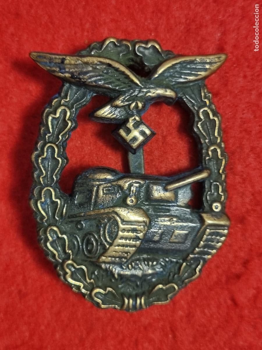 Militaria: MEDALLA CONDECORACION NAZI ALEMANIA ASALTO TERRESTRE DE LA LUFTWAFFE POSIBLE REPRODUCCION KV1