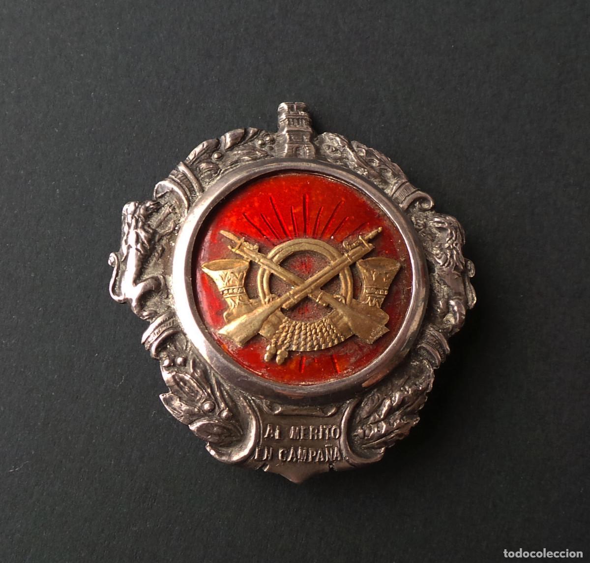 Militaria: MEDALLA MILITAR COLECTIVA. INFANTER&Iacute;A. PLATA. ALFONSO XIII. GUERRA CIVIL.