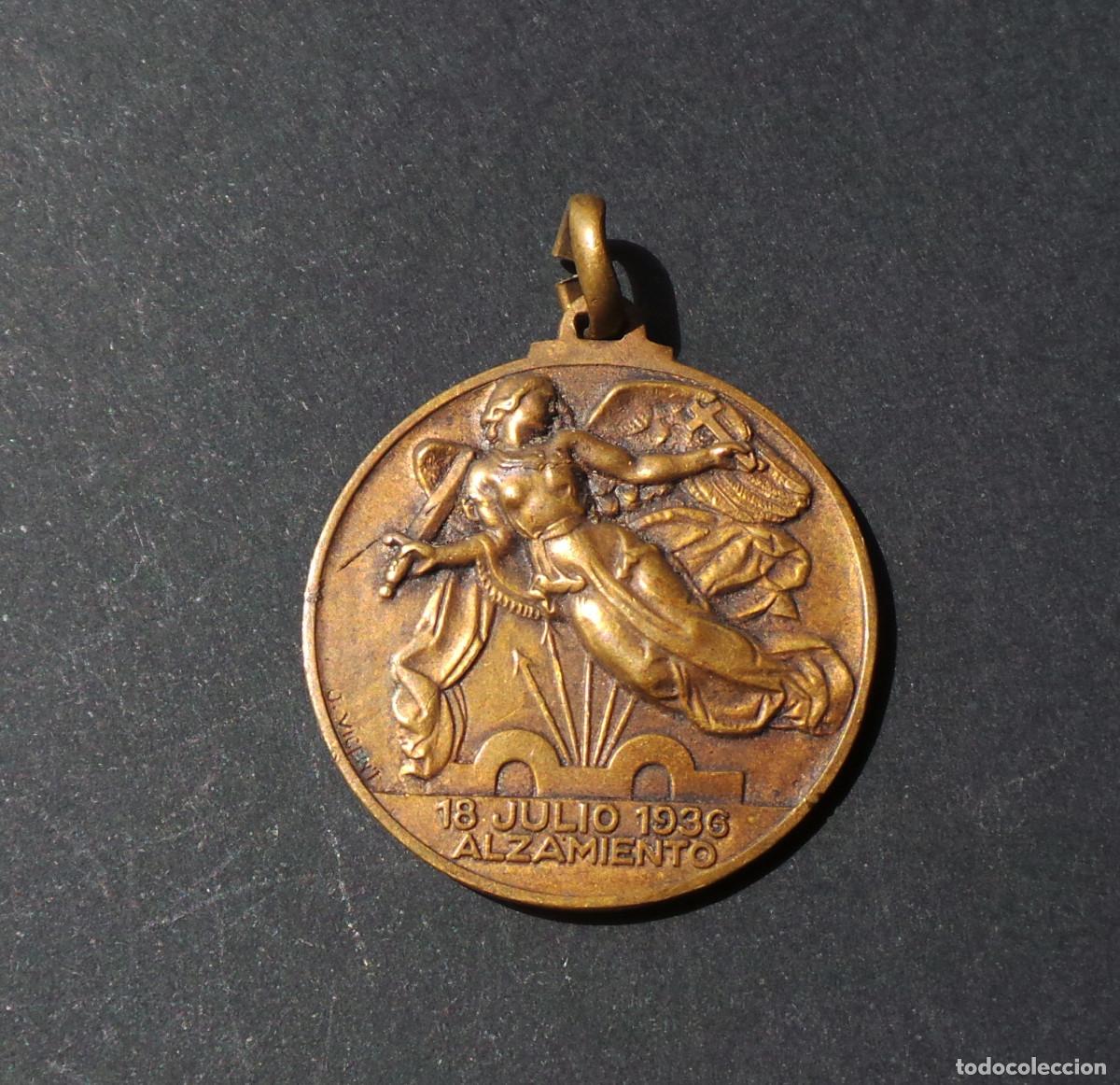 Militaria: MEDALLA DEL ALZAMIENTO Y VICTORIA.