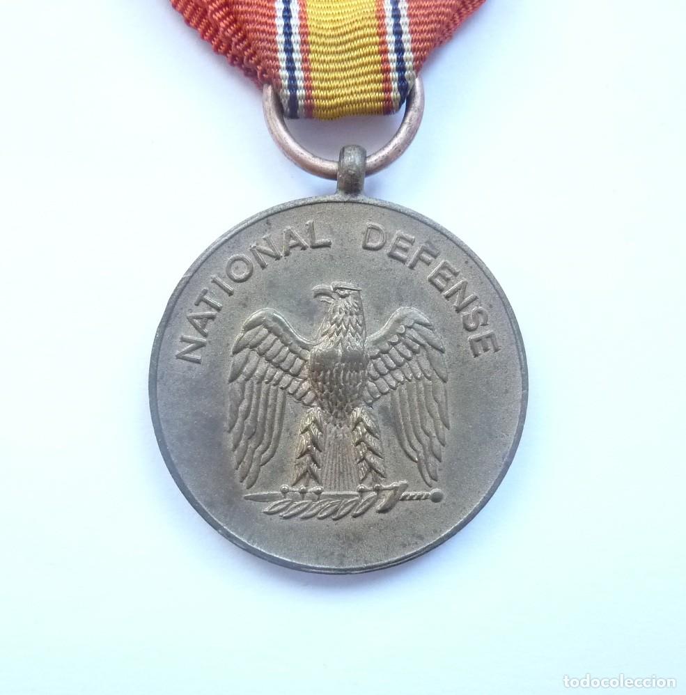 Militaria: Estados Unidos - EE.UU.: Medalla de la Defensa Nacional - USA - National Defense