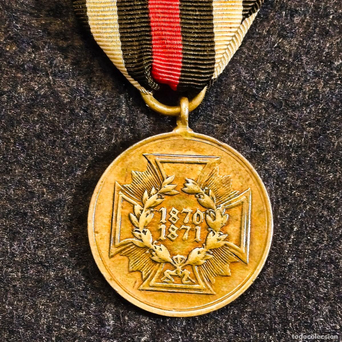 Militaria: MEDALLA DE EXCOMBATIENTE GUERRA FRANCO PRUSIANA