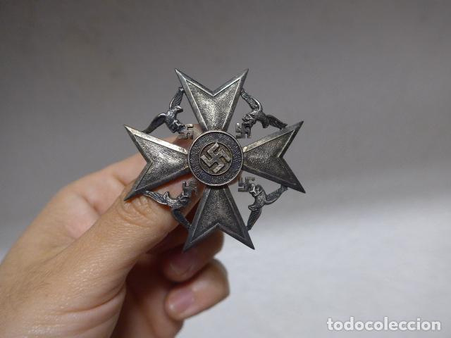 Militaria: Antigua medalla alemana de la Cruz de Espa&ntilde;a de Legion Condor, guerra civil, Alemania
