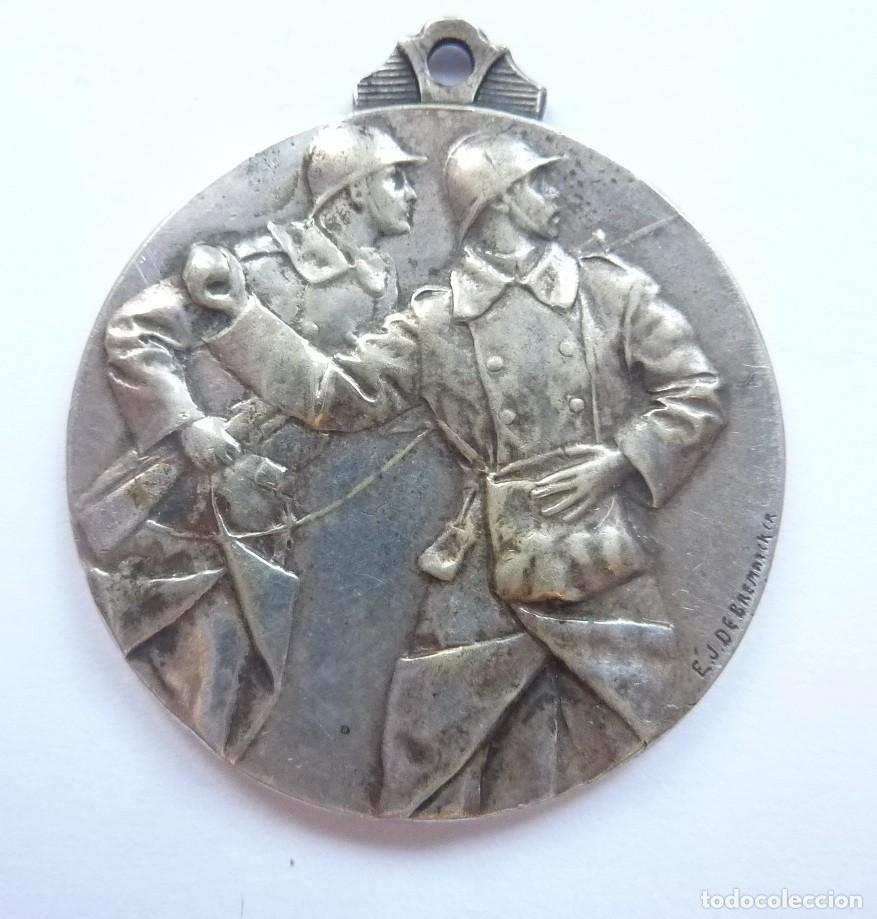 Militaria: B&eacute;lgica: Bruselas a sus gloriosos j&oacute;venes. 1914 - 1918. Veteranos Primera Guerra Mundial