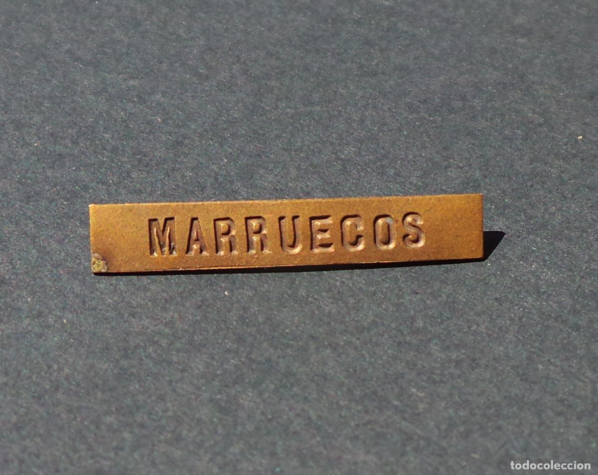 Militaria: PASADOR DE MEDALLA. MARRUECOS.