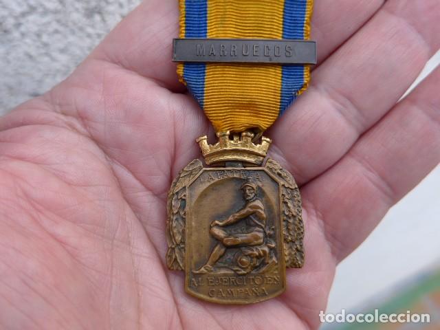 Militaria: MEDALLA DE LAS CAMPA&Ntilde;AS - LA PATRIA AL EJ&Eacute;RCITO EN CAMPA&Ntilde;A PASADOR MARRUECOS - REP&Uacute;BLICA
