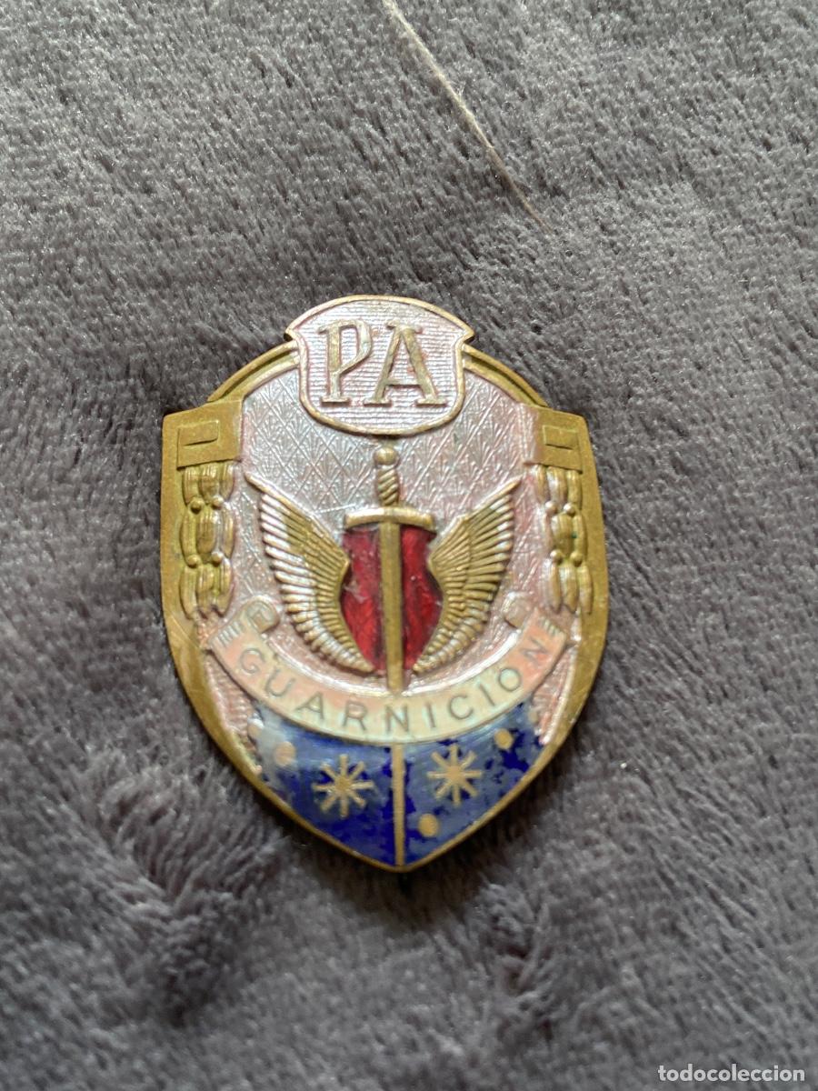 Militaria: Placa .Policia Armada . - Foto 1