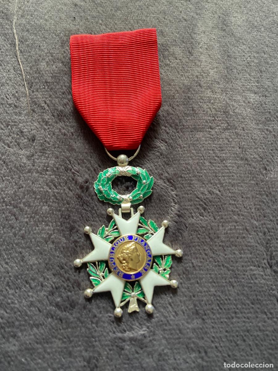 Militaria: LEGION DE HONOR .Francia .Plata con esmaltes