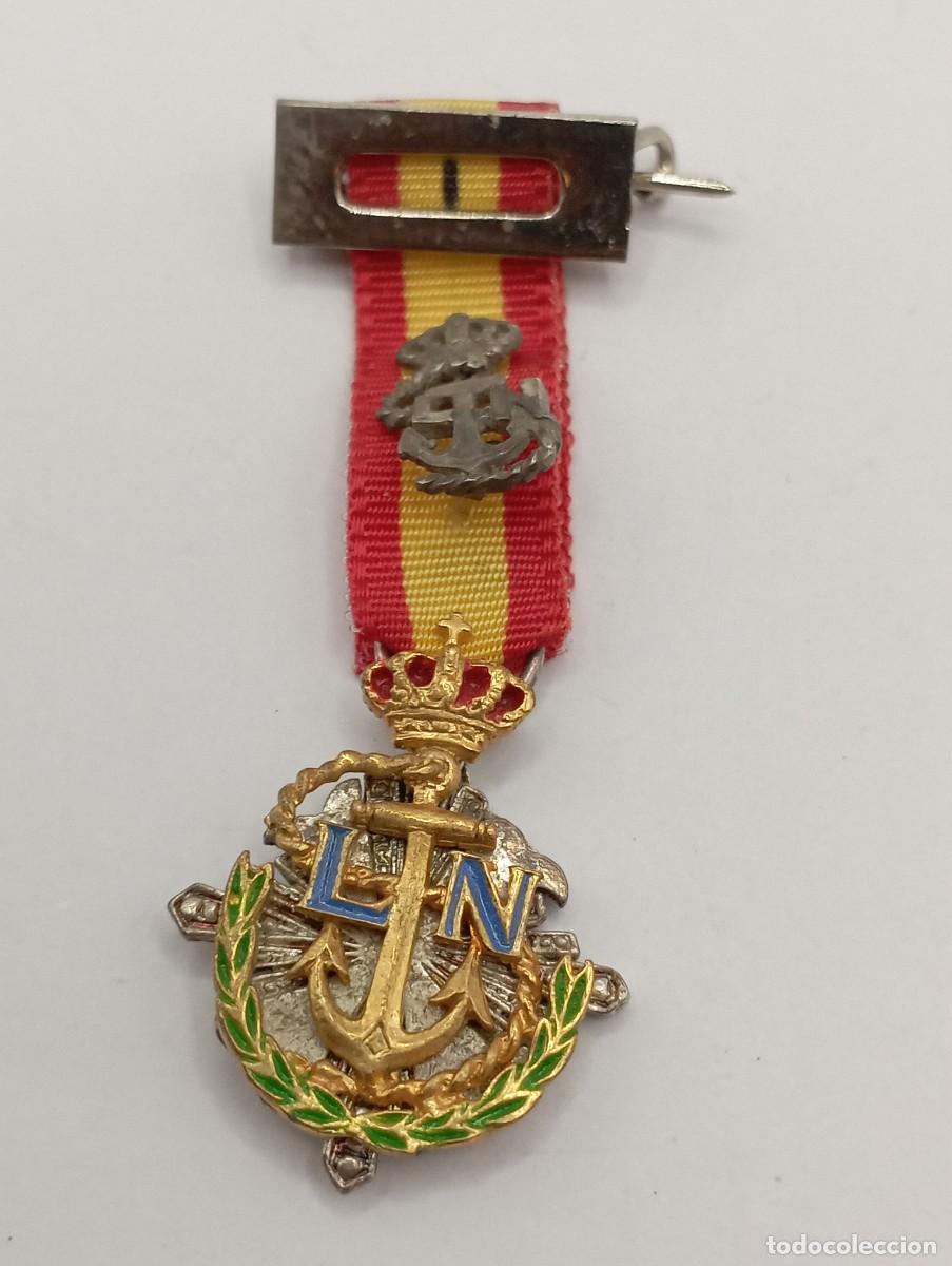 Militaria: Medalla de la Liga Naval