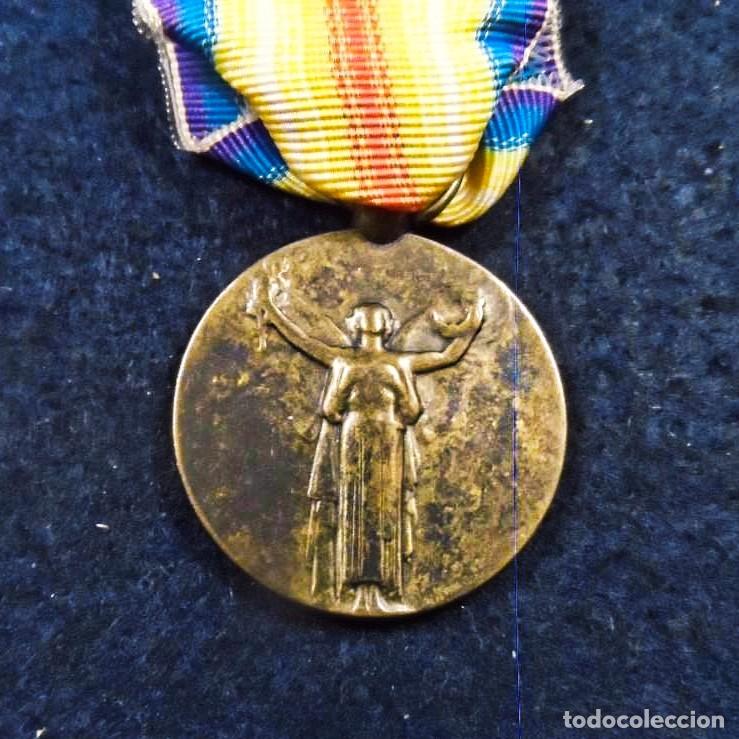 Militaria: MEDALLA INTERALIADA DE LA PRIMERA GUERRA MUNDIAL. REP. FRANCESA. 1914-18. REPLICA