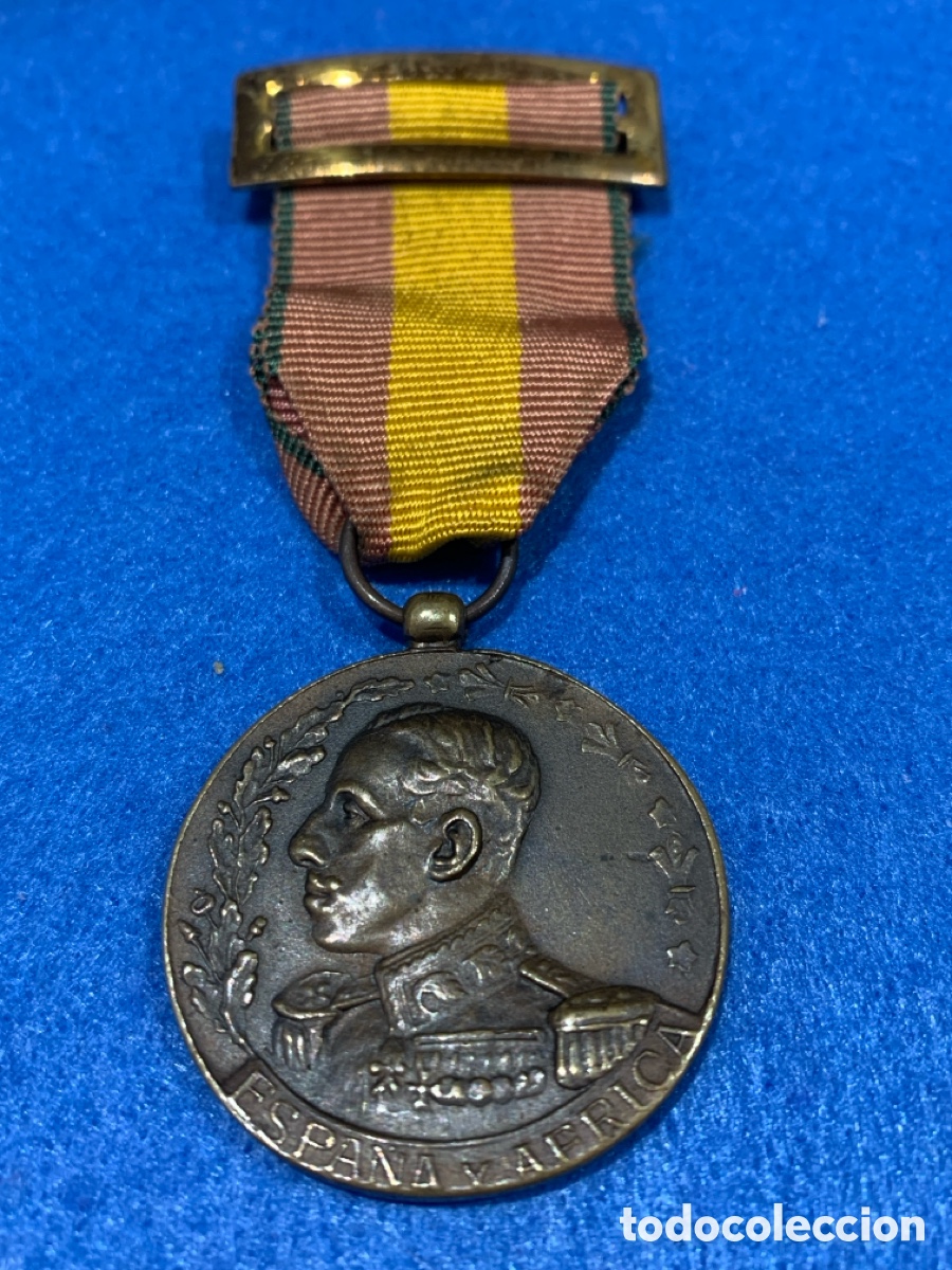 Militaria: Medalla Alfonso XIII Espa&ntilde;a y &Aacute;frica