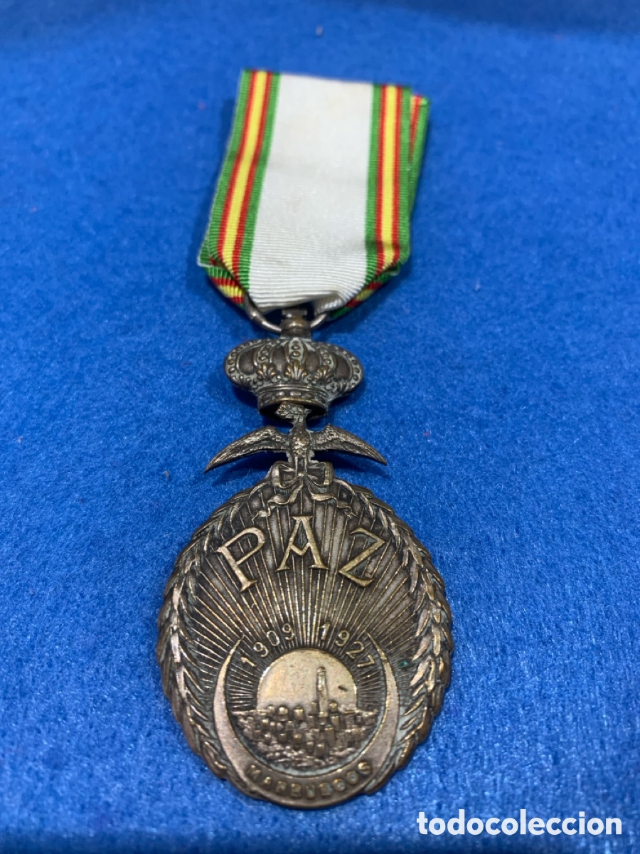 Militaria: Medalla la Paz de Marruecos 1909-1927