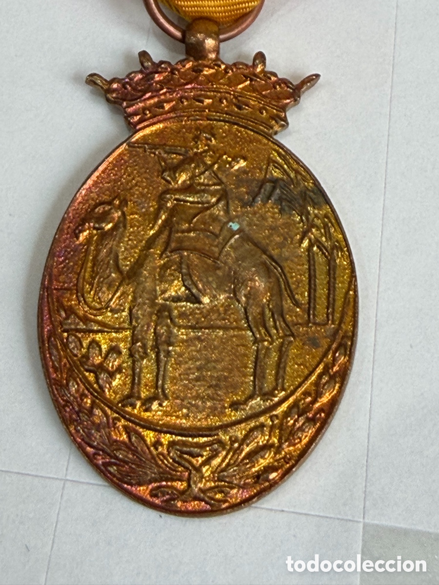 Militaria: Medalla S&aacute;hara / Ifni para tropa - bronce - excelencia estado