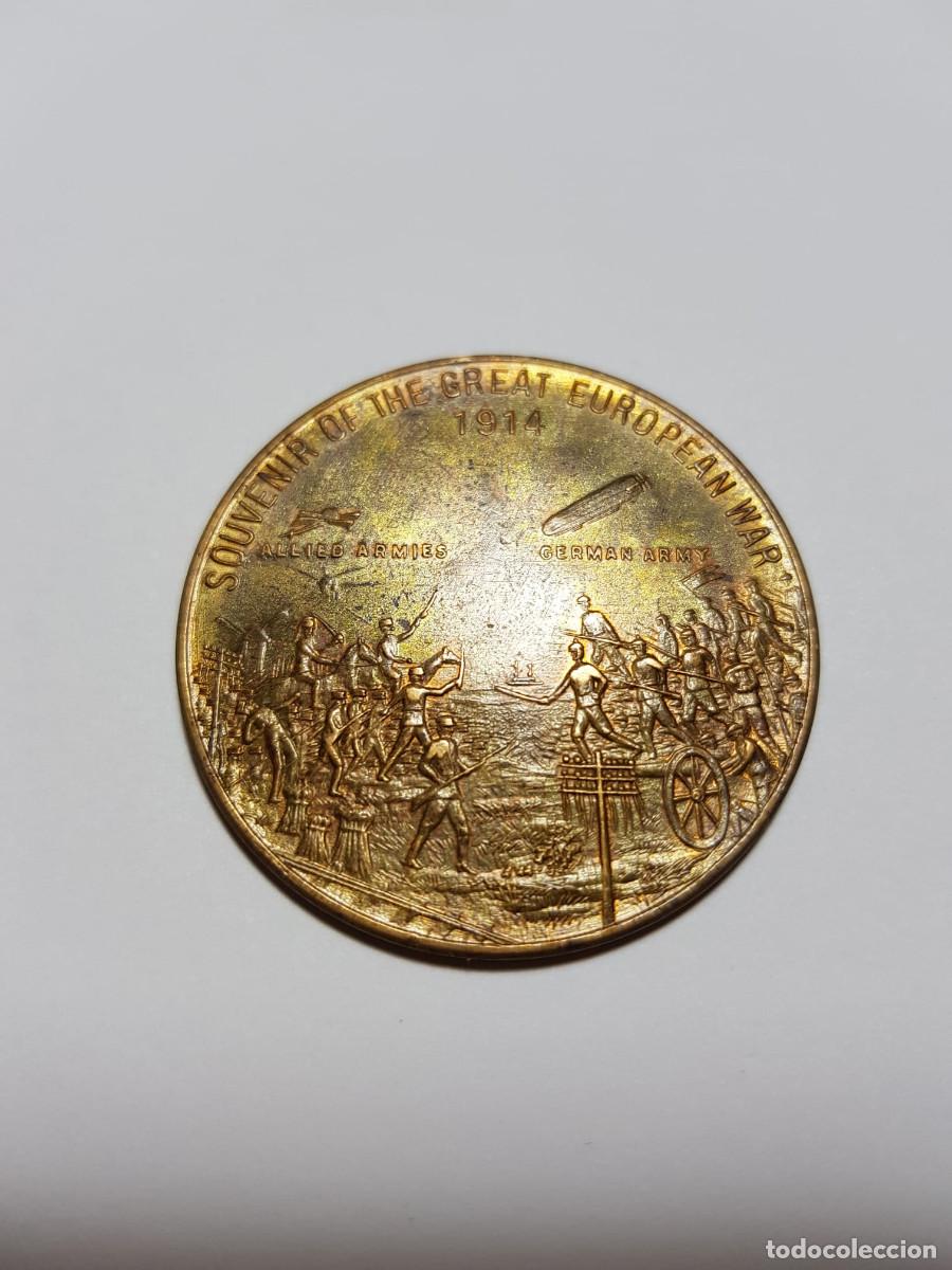 Militaria: MEDALLA SOUVENIR OF THE GREAT EUROPEAN WAR -1914
