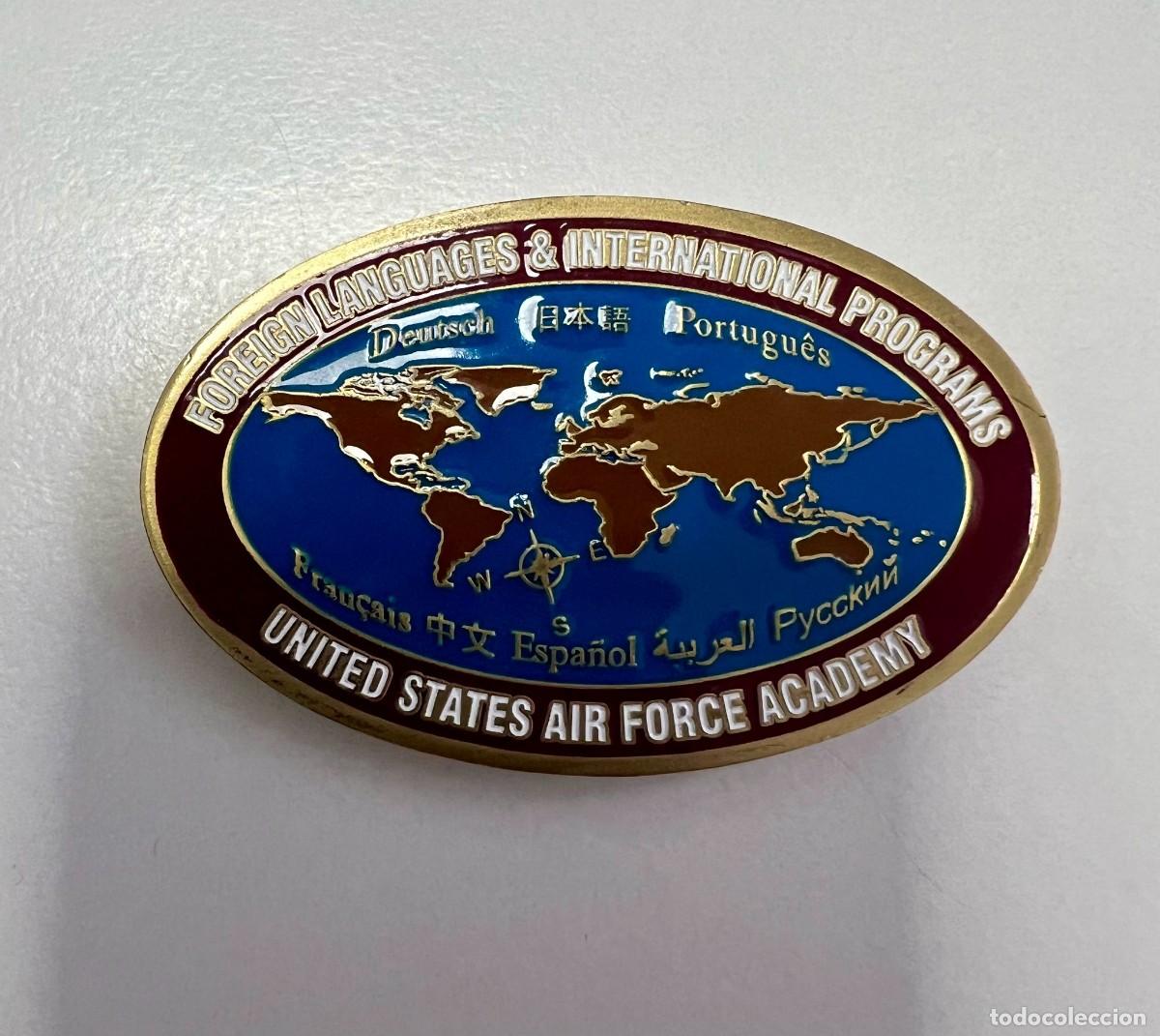 Militaria: MEDALLA DE LA ACADEMIA DE VUELO MILITAR USA MUY BONITA MIRAR