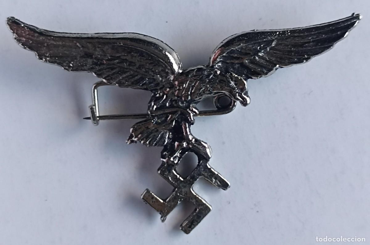 Military Antiques: Insignia, broche de la Luftwaffe (III Reich Hitler- Nazi- Alemania) WWII