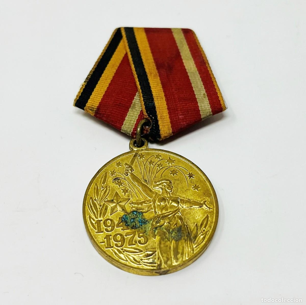Militaria: Medalla Conmemorativa 30 A&ntilde;os de la Victoria 1945-1975 URSS &ndash; Original Sovi&eacute;tica