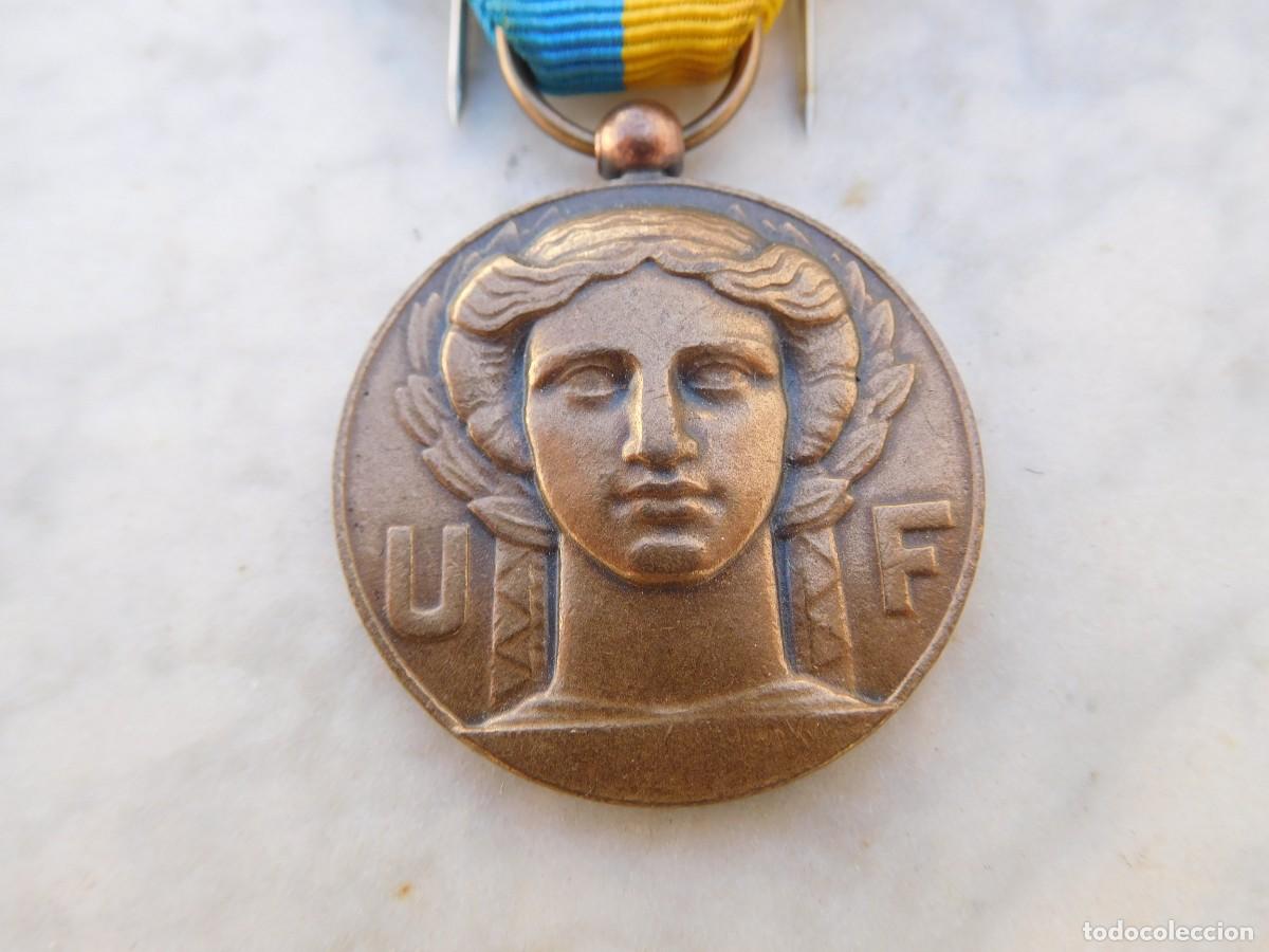 Militaria: Francia. Medalla de la uni&oacute;n federal de combatientes