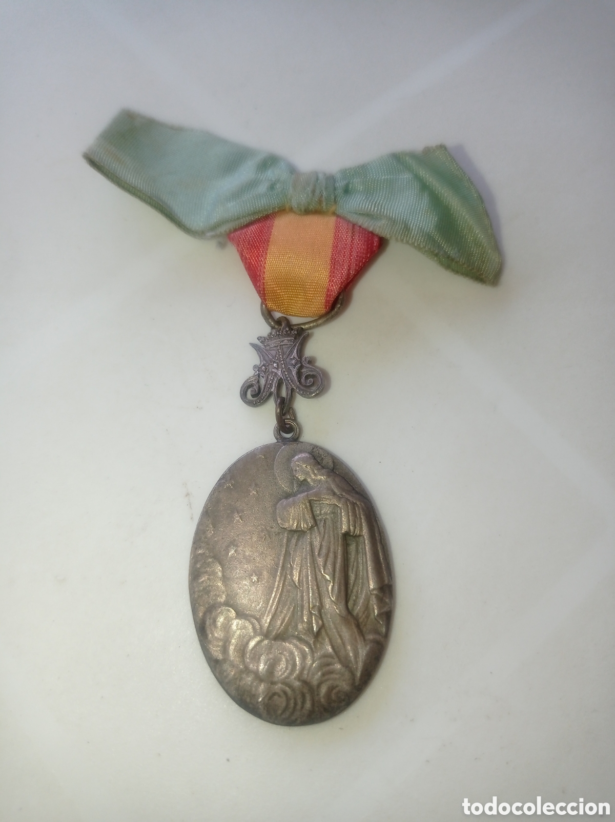 Militaria: MEDALLA PATRONA INFANTER&Iacute;A ALFONSO XIII