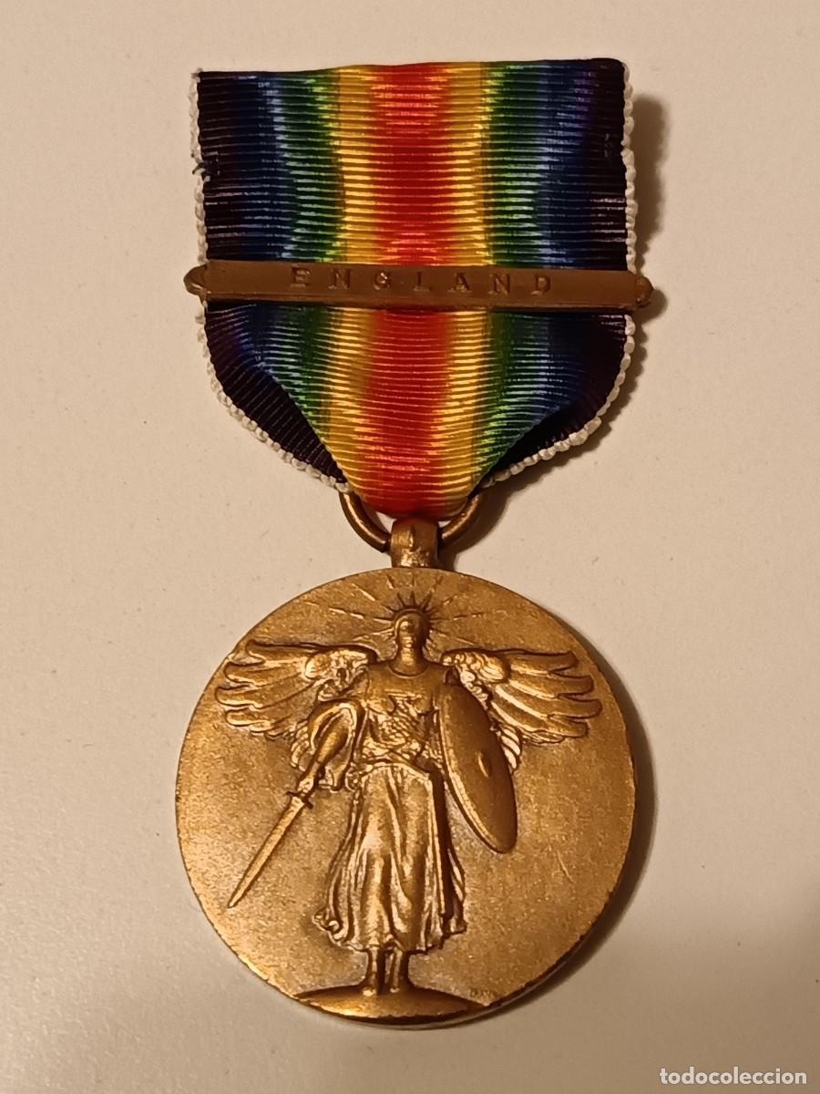 Militaria: Medalla interaliada Victoria 1918 USA