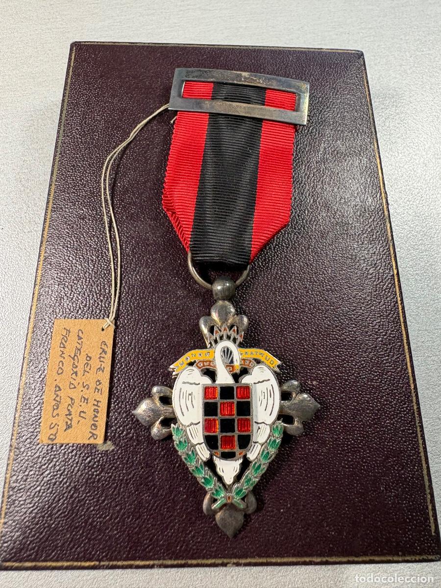 Militaria: Medalla cruz de honor del sur categor&iacute;a en plata