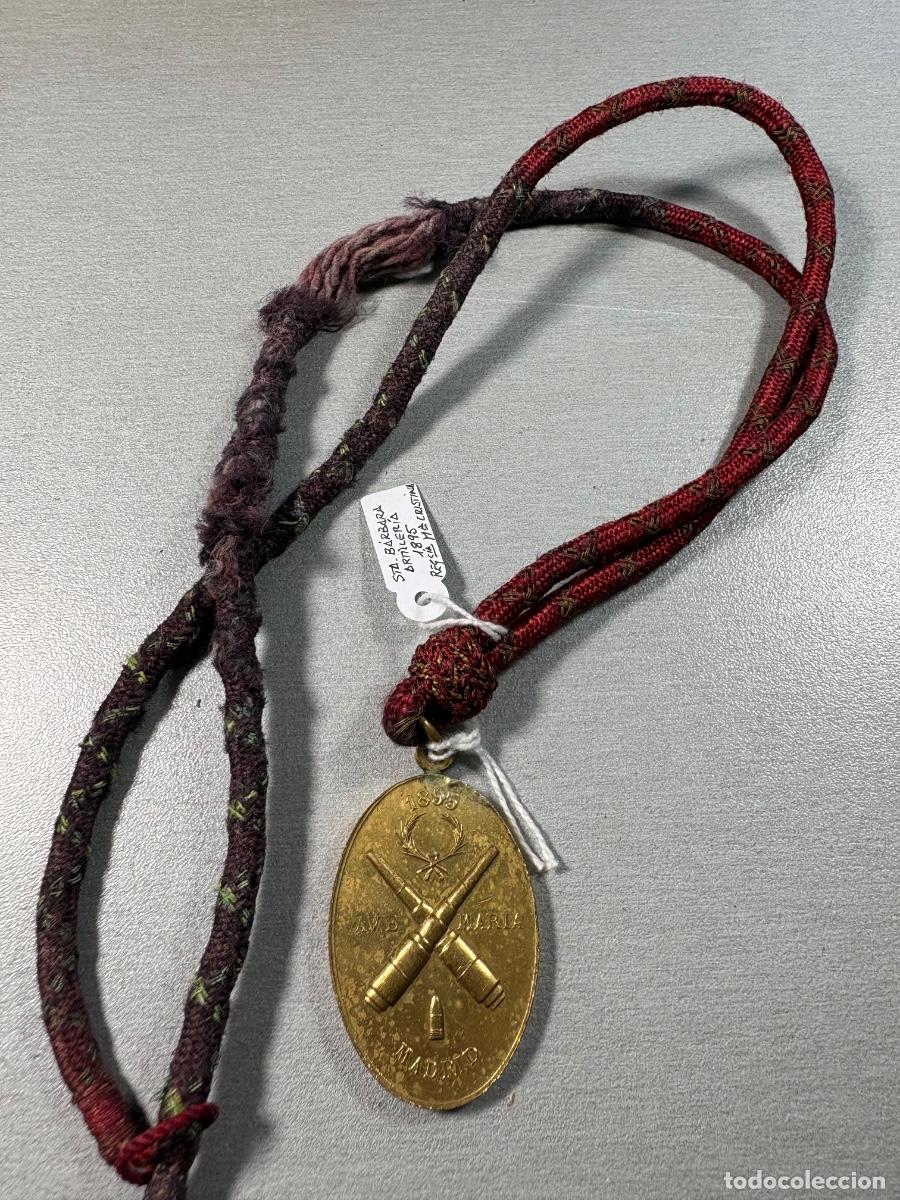 Militaria: Cord&oacute;n Santa B&aacute;rbara artiller&iacute;a 1895