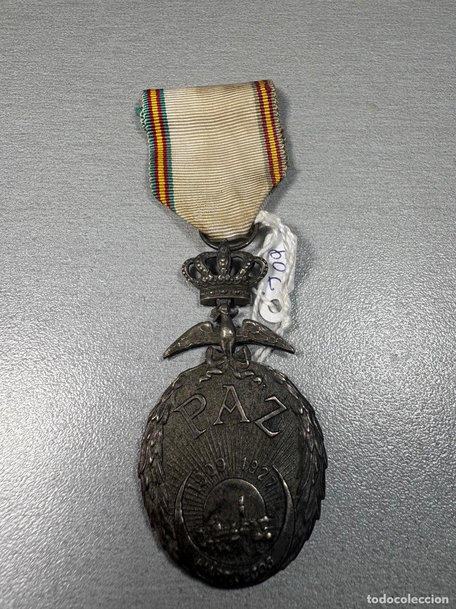 Militaria: Medalla paz de Marruecos