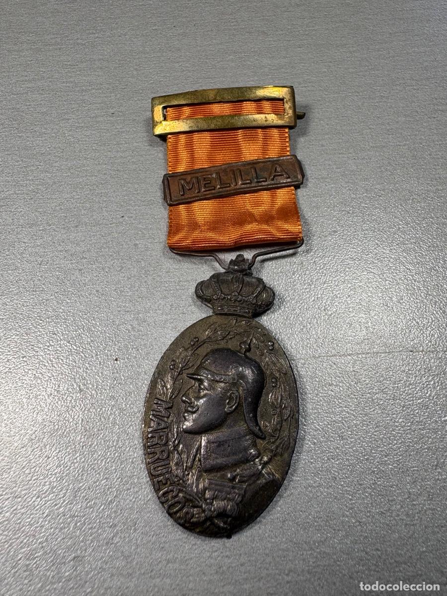 Militaria: Medalla campa&ntilde;a de Marruecos modelo de tropa
