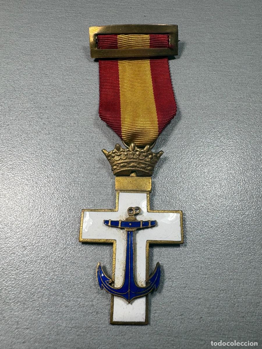 Militaria: Medalla m&eacute;rito naval &eacute;poca de franco