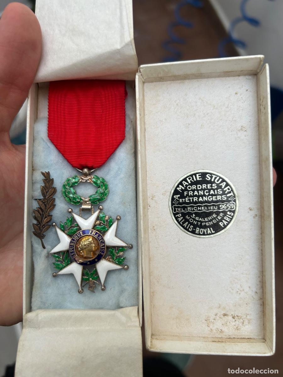 Militaria: Medalla legi&oacute;n de honor francesa antigua