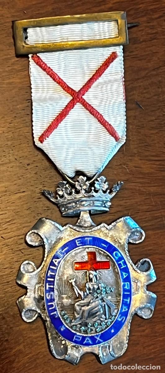 Militaria: Medalla del M&eacute;rito Penitenciario, Espa&ntilde;a, modelo antiguo, categor&iacute;a plata. Condecoraci&oacute;n civil esp
