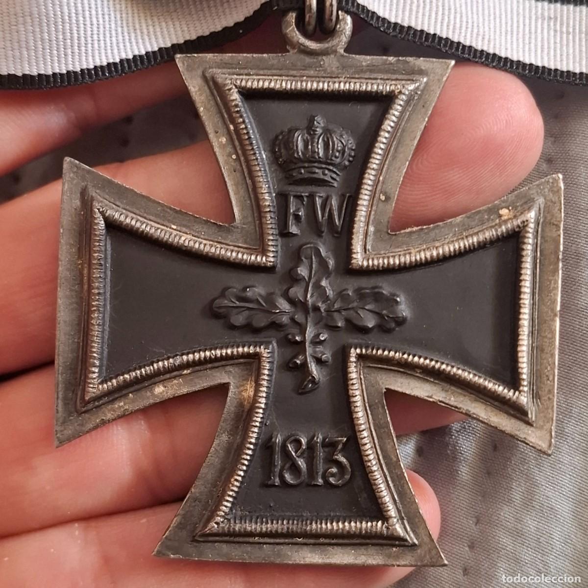 Militaria: Cran Cruz de hierro modelo 1870 guerra afranco Prusiana