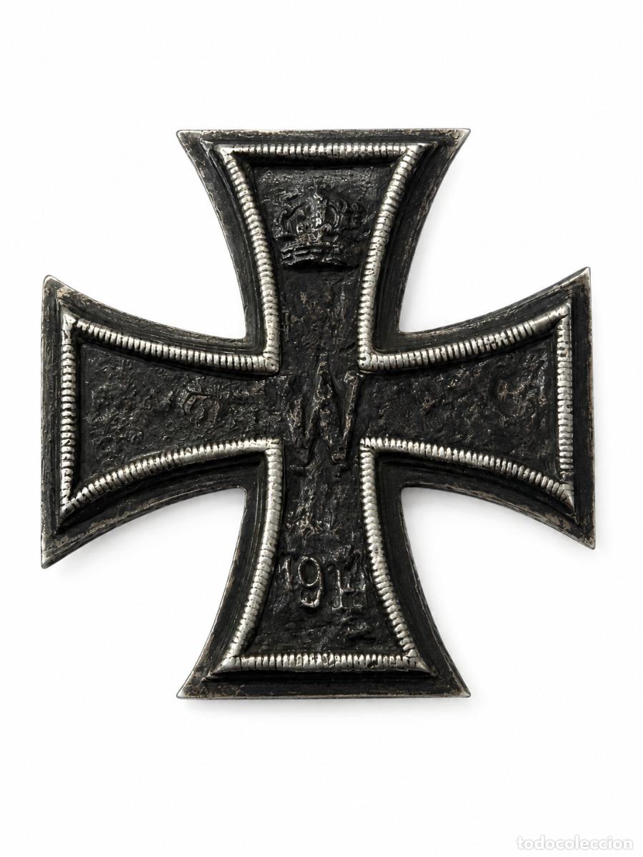 Militaria: Cruz de Hierro 1&ordf; Clase 1914 KO K&ouml;nigliches M&uuml;nzamt Berl&iacute;n Original IGM Prusia