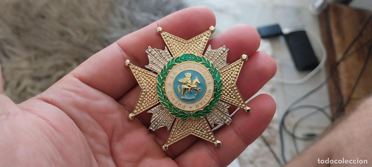 Militaria: PLACA GRANDE DE PECHO CRUZ DE SAN HERMENEGILDO ACTUAL
