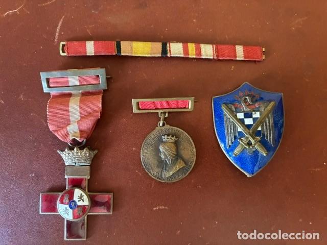 Militaria: Lote medallas Guerra Civil, DEV