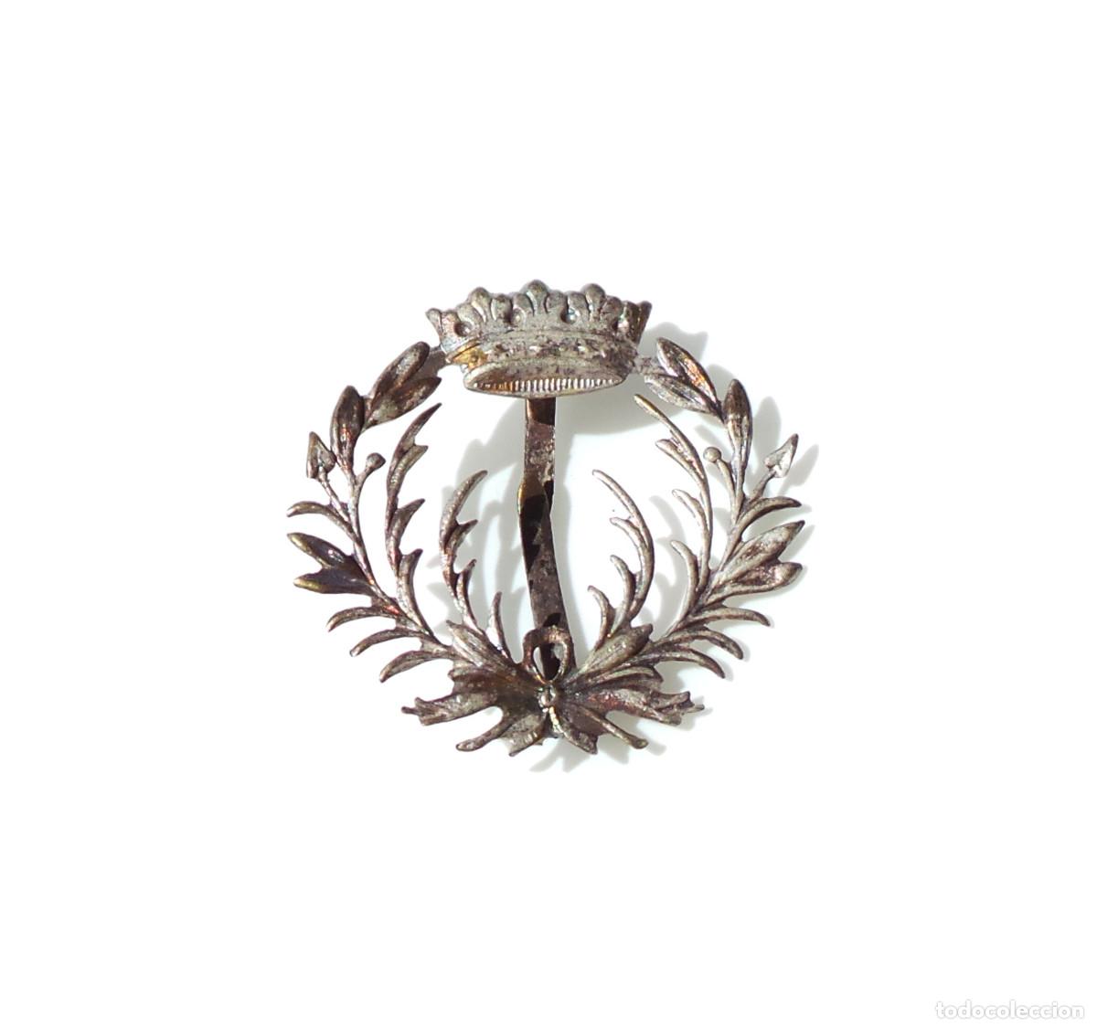 Militaria: INSIGNIA PARA CUELLO VETERINARIA MILITAR. &Eacute;POCA DE FRANCO.