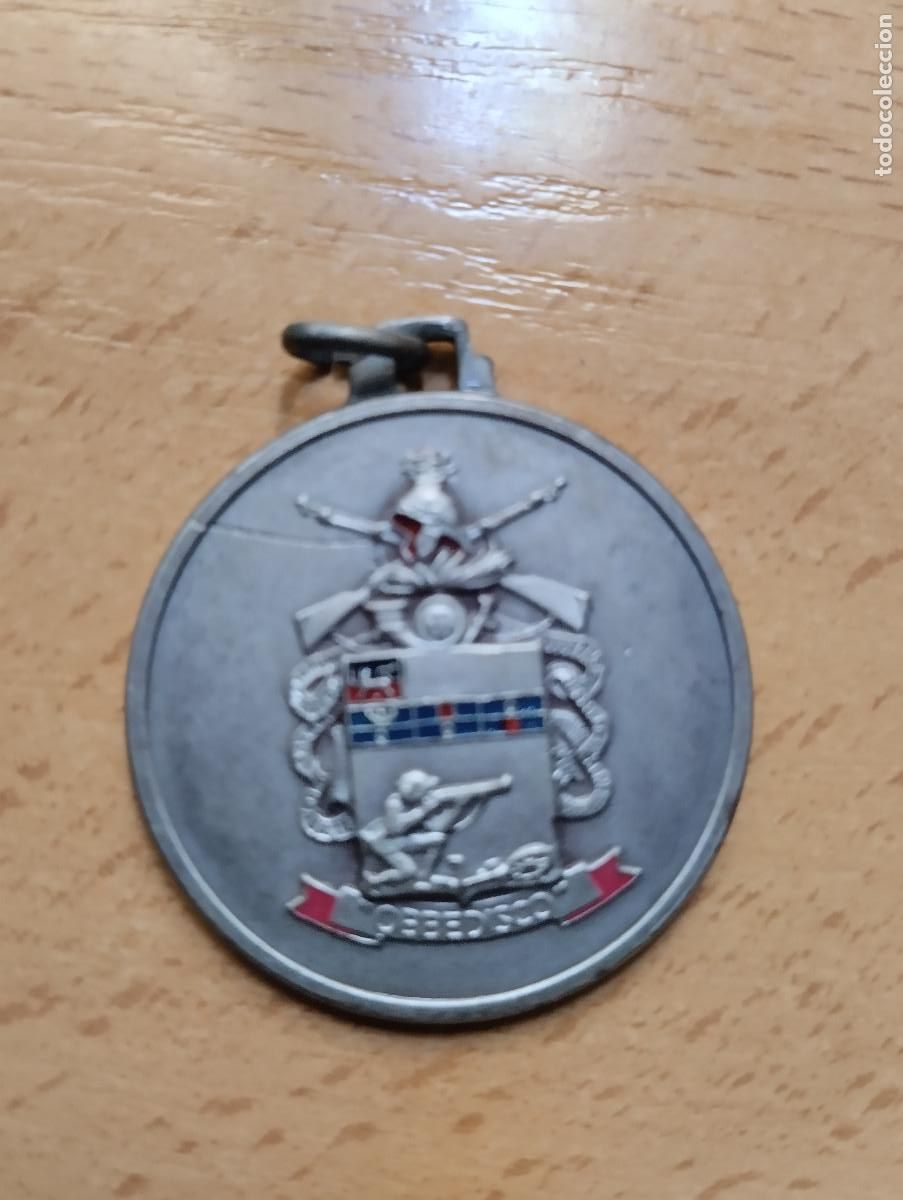 Militaria: MEDALLA MILITAR ITALIANA OBBEDISCO BATALLON DE INFANTERIA 11 CAPRERA