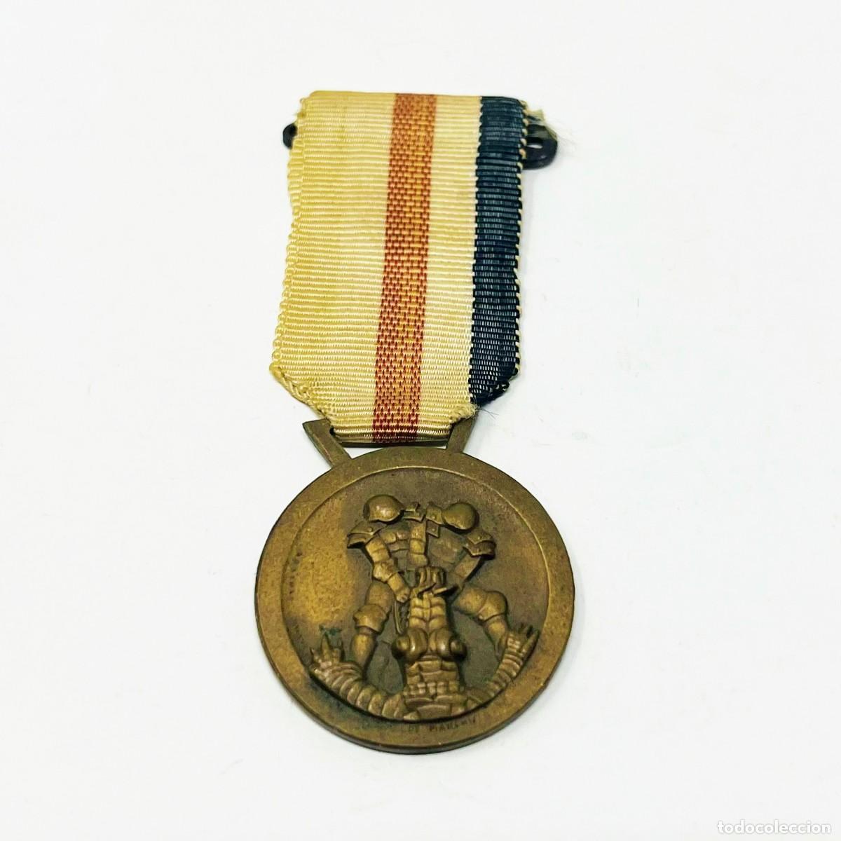 Militaria: Medalla Italo-Germana Campa&ntilde;a de &Aacute;frica 1943 &ndash; Deutsch-Italienische Afrika Medaille &ndash; Original WWII
