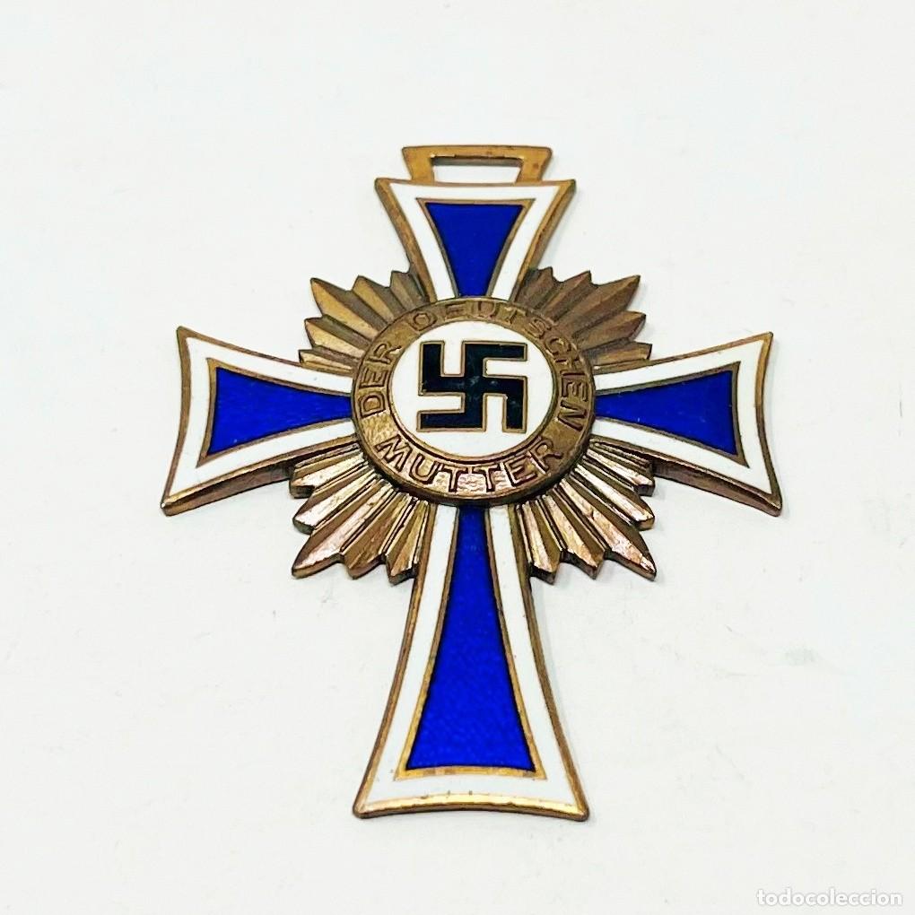 Militaria: Cruz de Honor de la Madre Alemana 1938 &ndash; Mutterkreuz en Bronce &ndash; Original